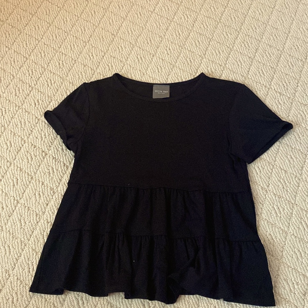 Black Loose Top